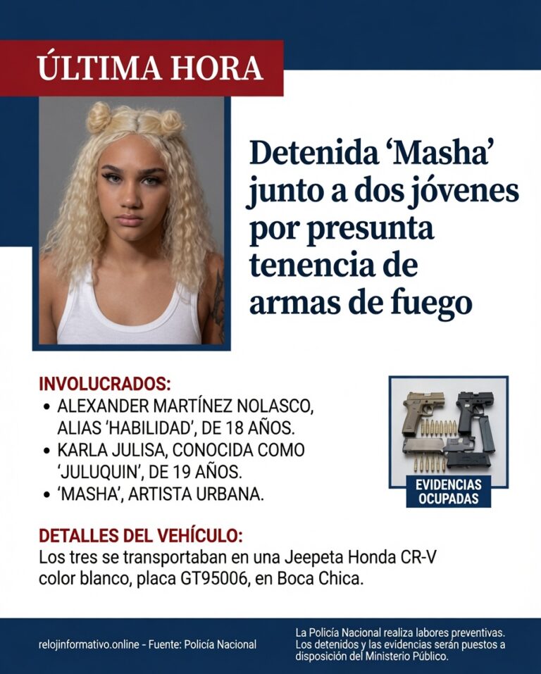 Operativo preventivo de la Policía Nacional en Boca Chica relacionado con una investigación en curso
